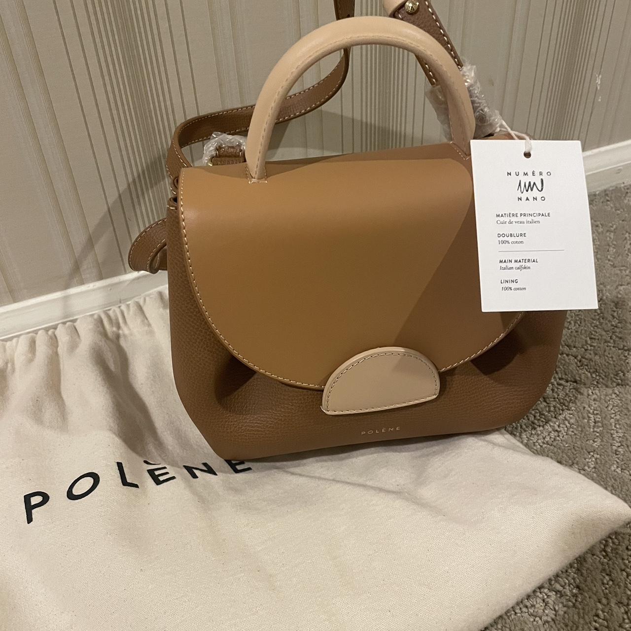 Polène Numero Un - Number One Bag - Trio Camel - - Depop