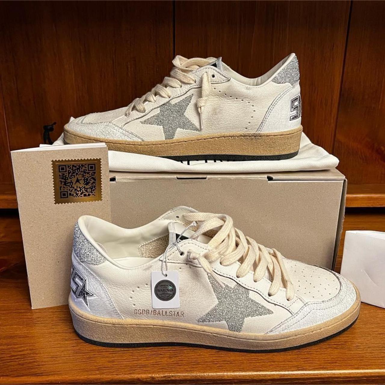 Golden Goose Swarovski Crystal Ballstars Condition:... - Depop