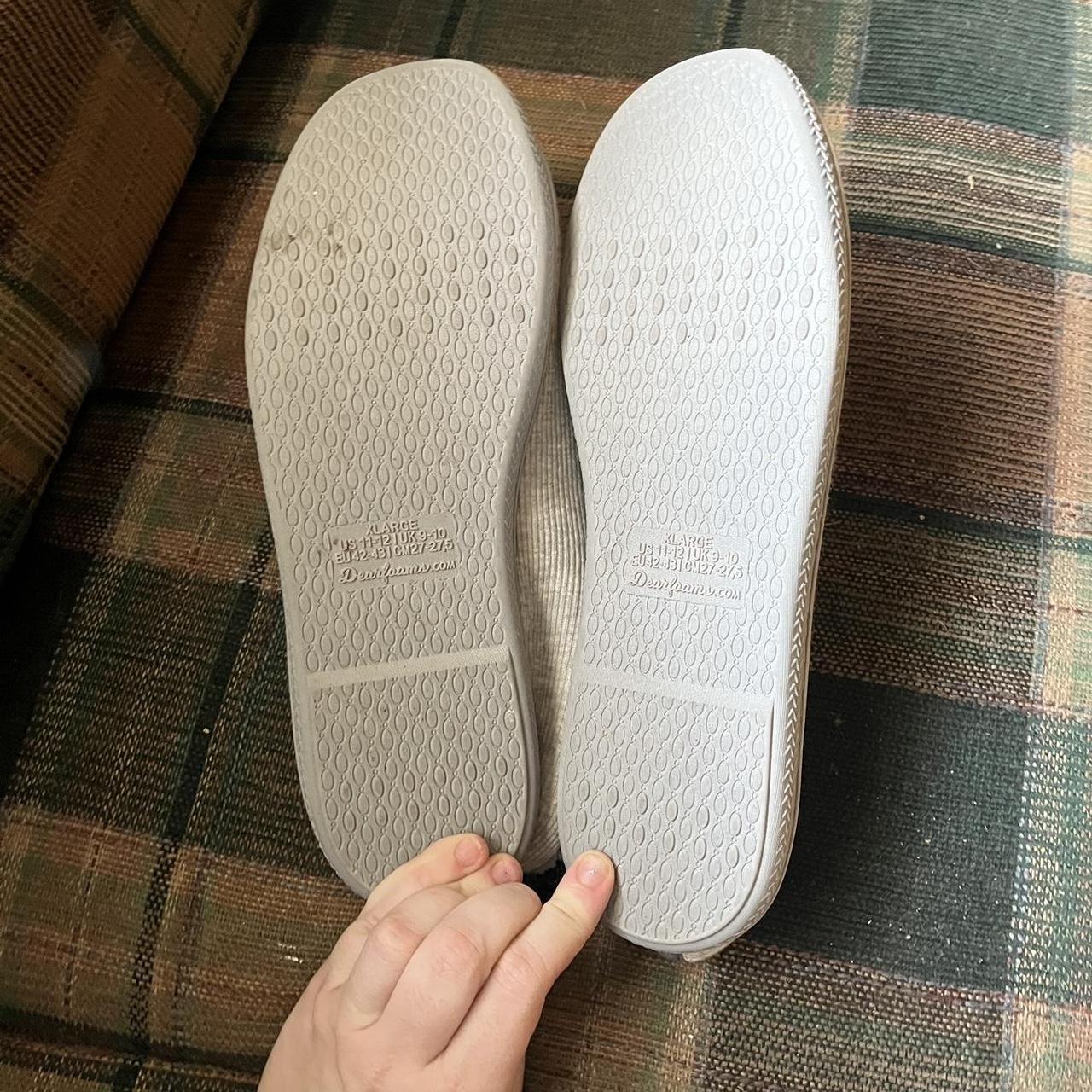 Dearfoams Women's Grey Slippers (3)