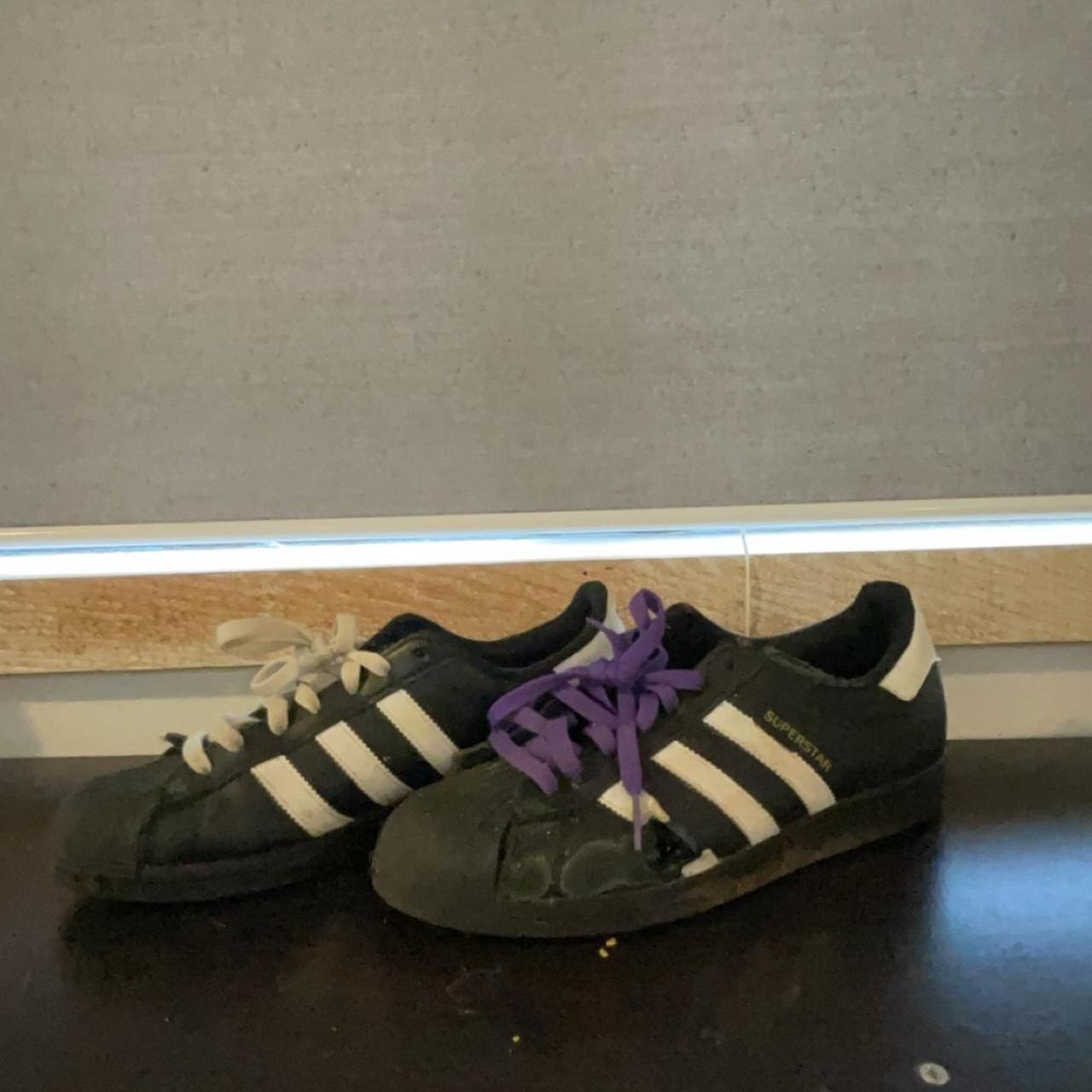 size 8 men’s adidas superstars used for skating Depop