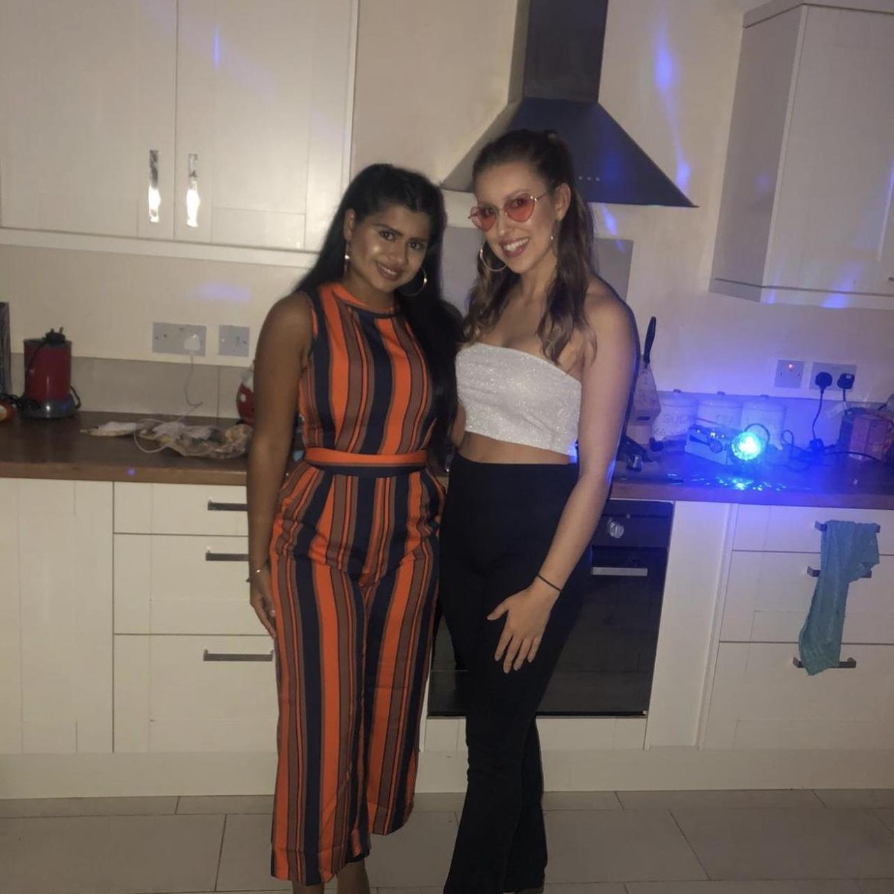 Primark Silver Bandeau. Glitter effect. Only worn once. Depop