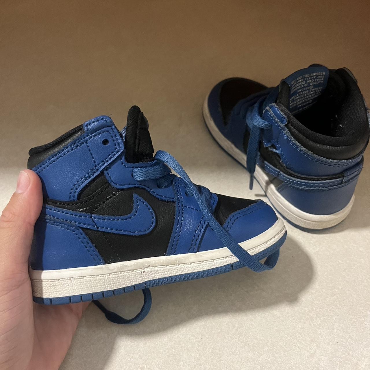junior jordans blue