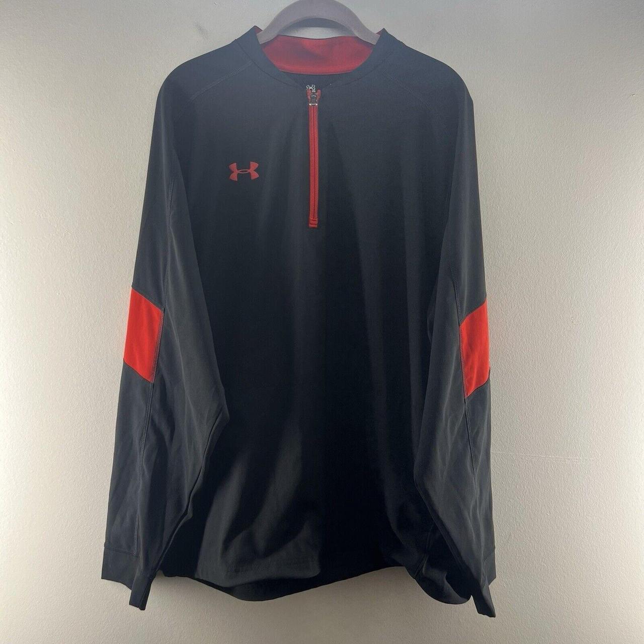 Under Armour Men's Sweatshirt - Black - L – Under Armour Shirt Mens Large Black Red …