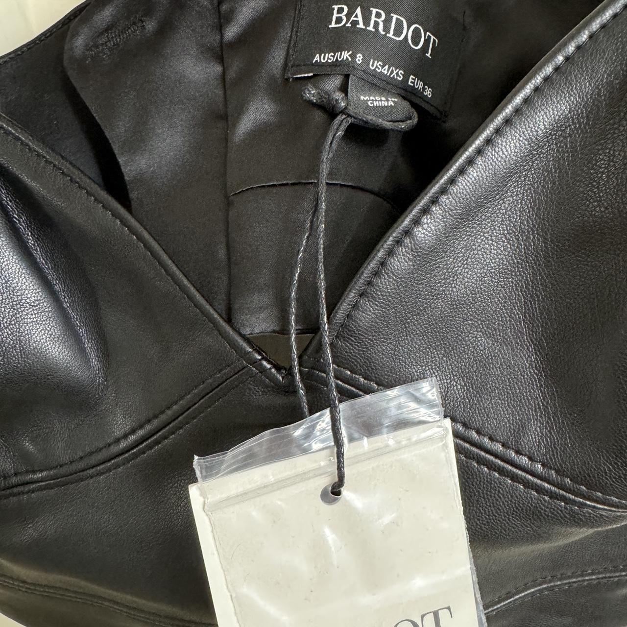 Bardot on sale leather jacket