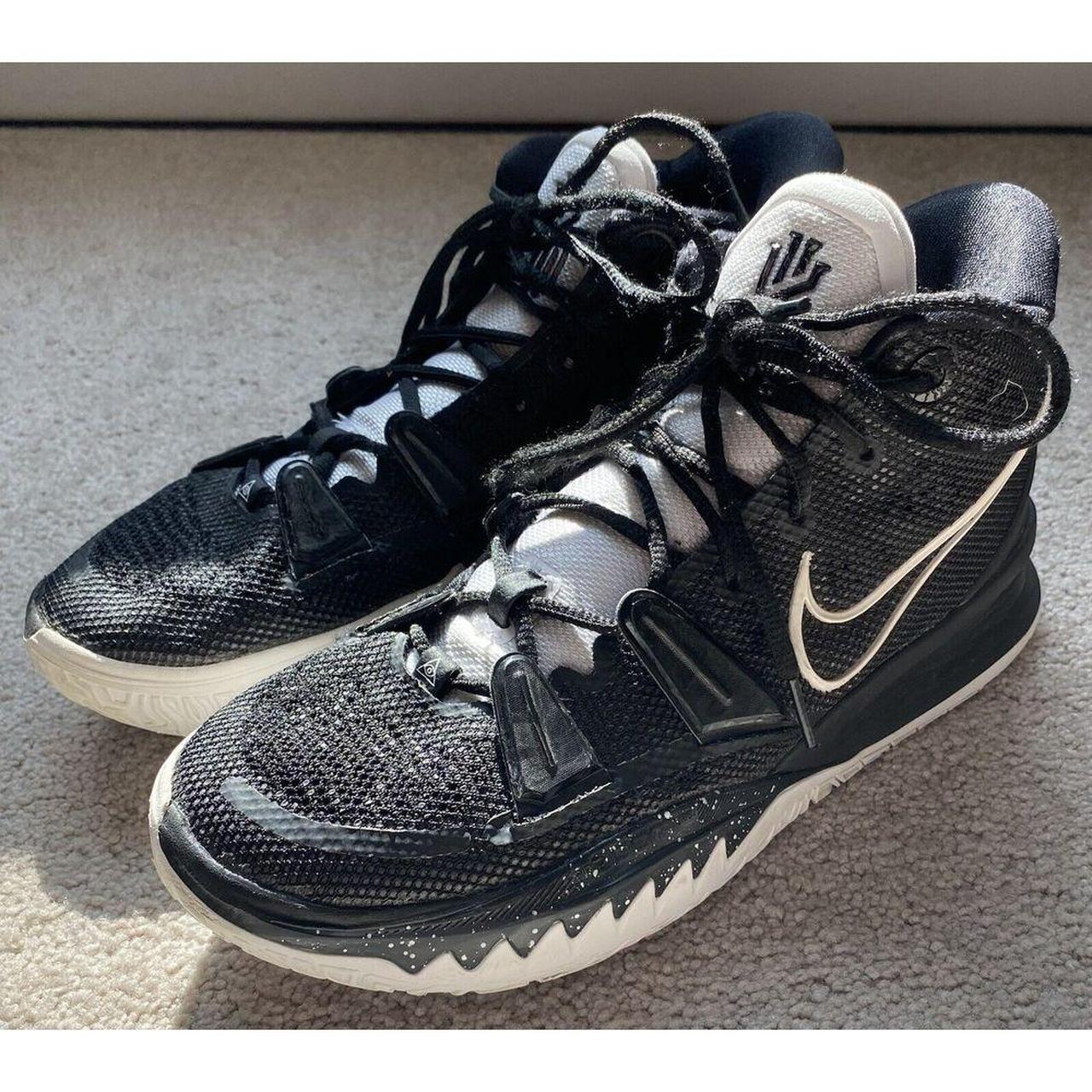 Size 7.5 Nike Kyrie 9 TB Black White Elevate your. Depop