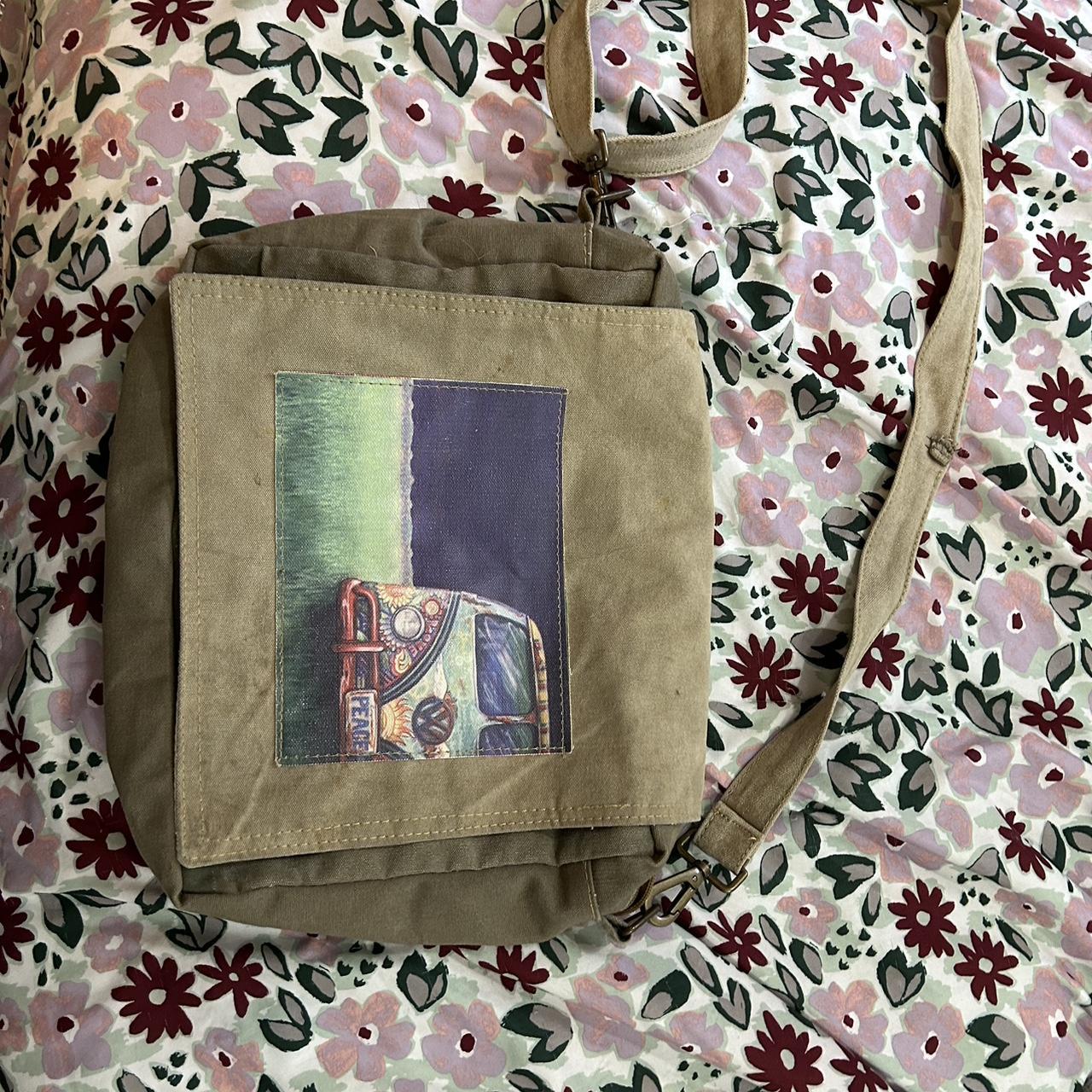 Handmade satchel Vintage looking satchel with... Depop