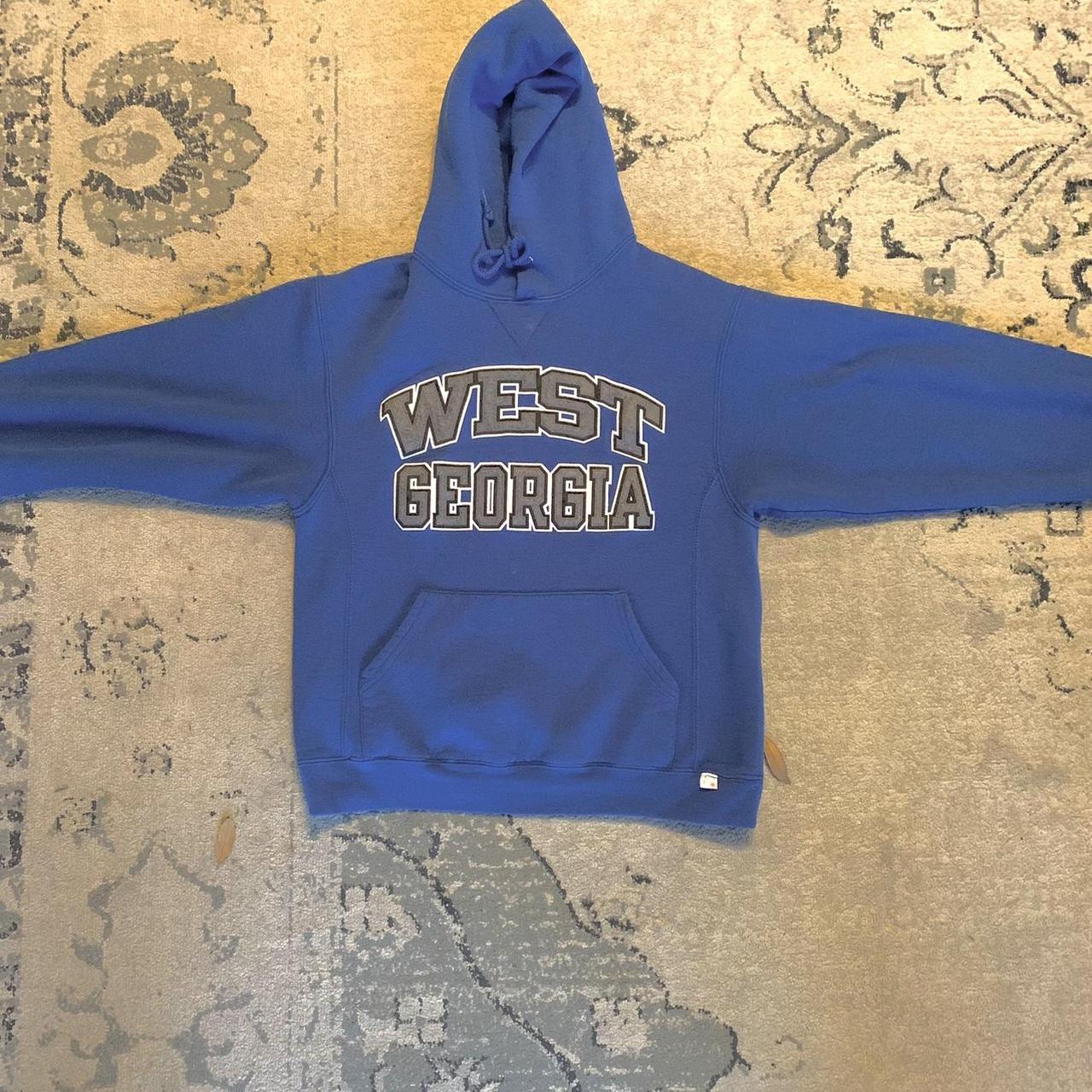 Russell vintage west Georgia hoodie Men’s: S... - Depop