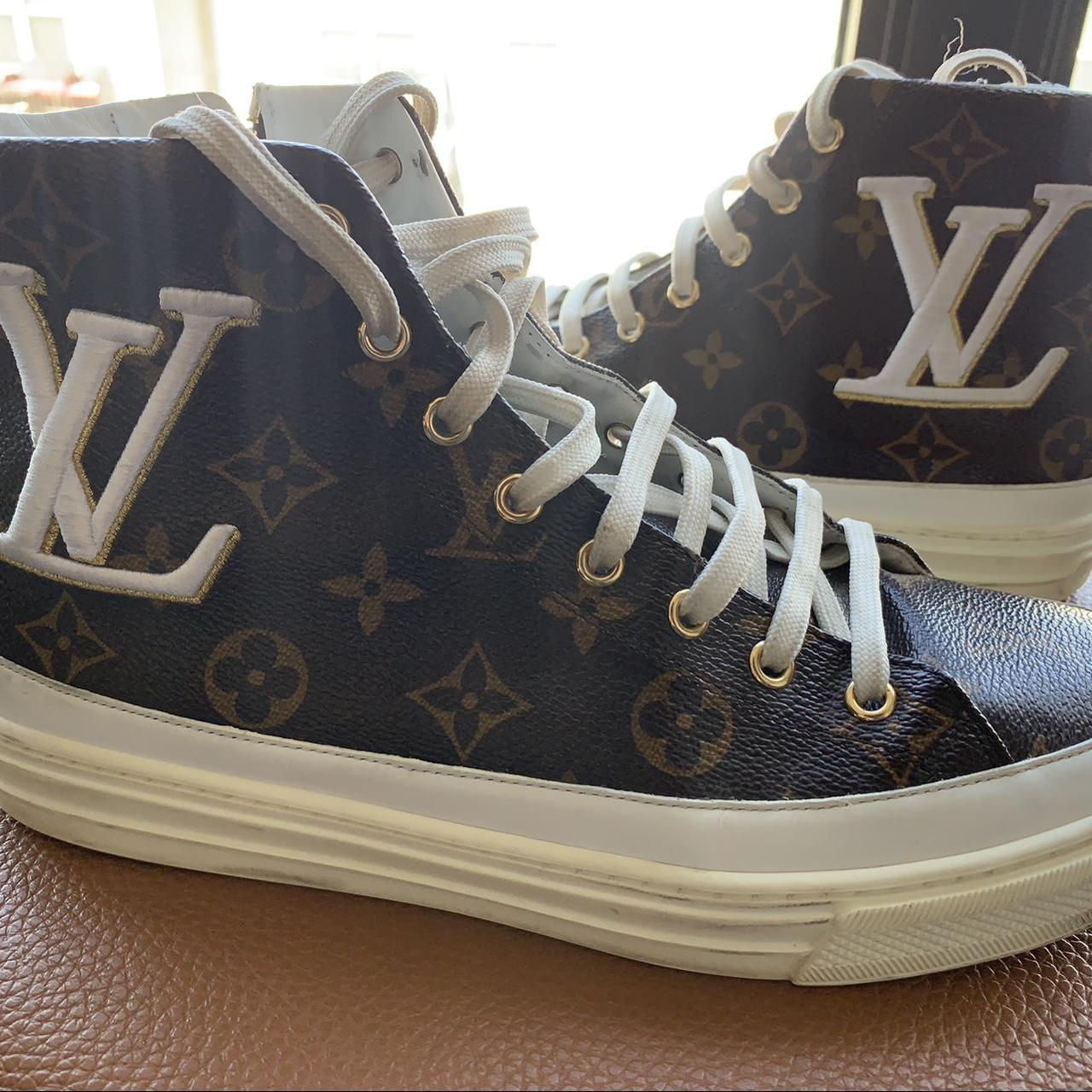 BoomBox Louis Vuitton Hightop Sneakers - Depop