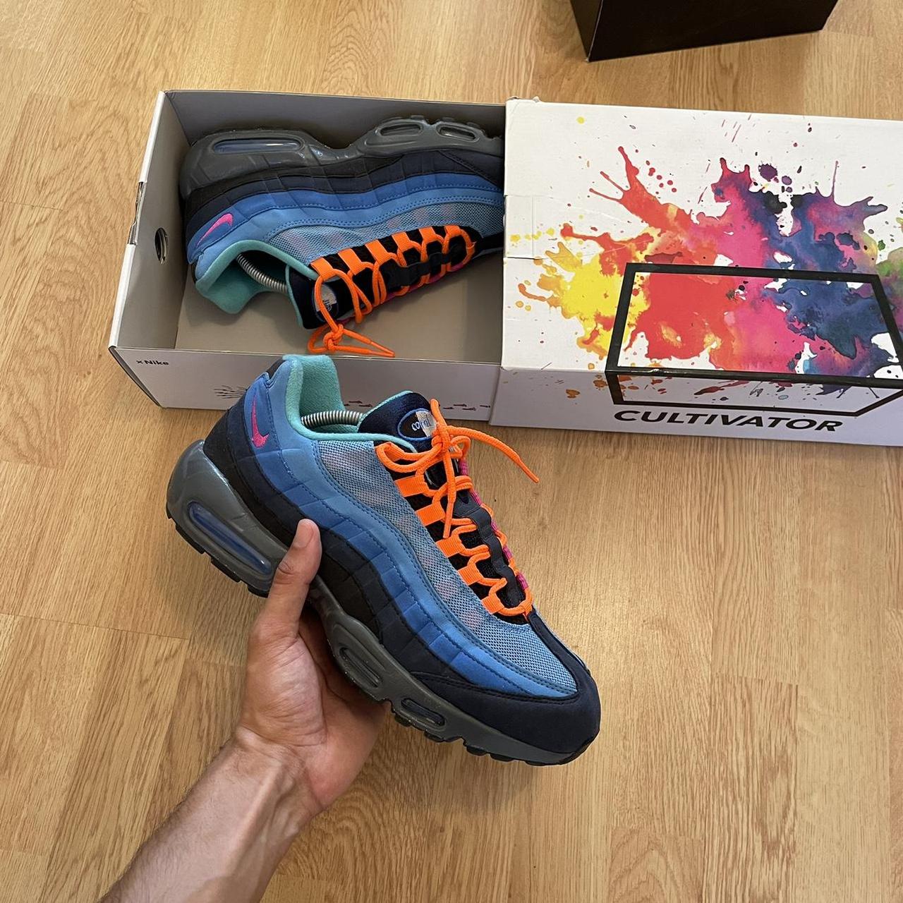 Nike air max 95 110 x ish traore coral studios