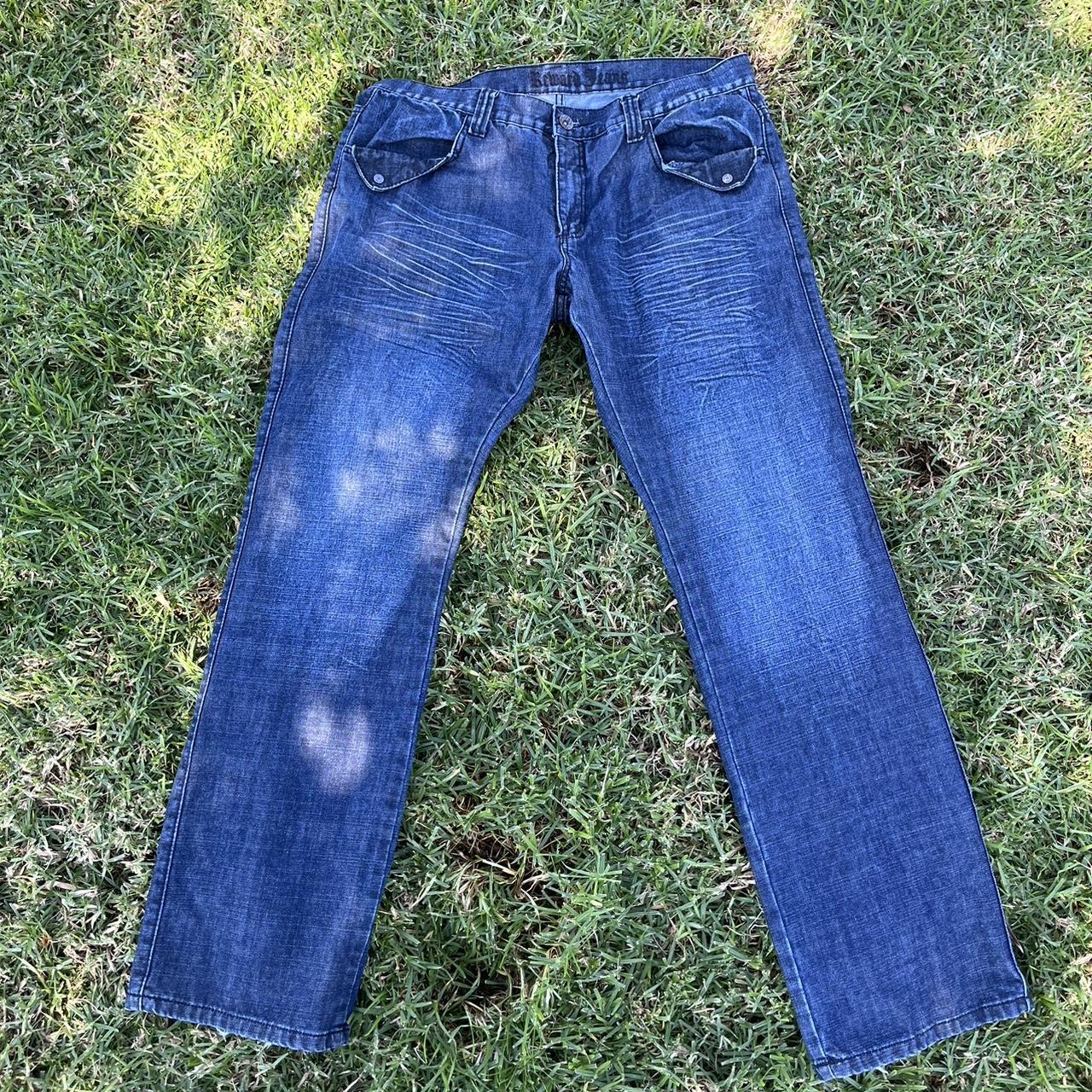 Reward Jeans Slim fit Denim 38 x 33 details are... - Depop