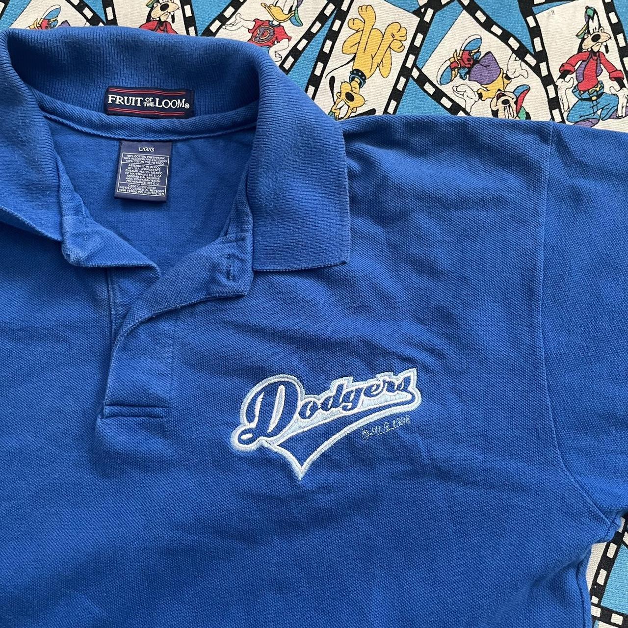 Dodgers cheap button shirt