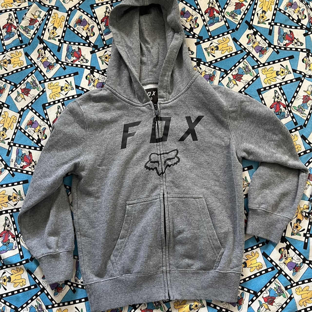 Nice Y2K Fox Racing graphic hoodie Great condition Depop