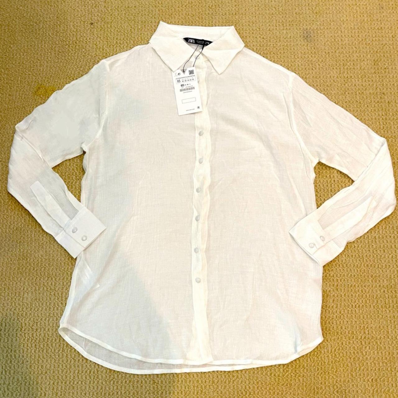 white shirts womens zara