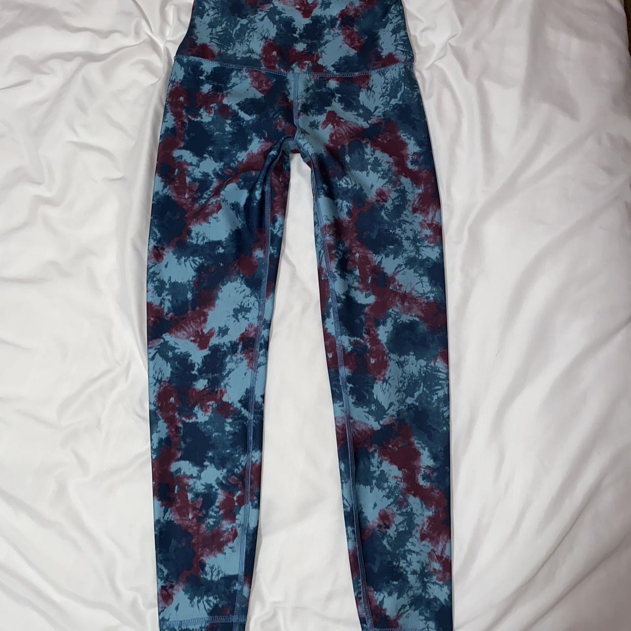 Small reversible leggings with unique pattern, only - Depop