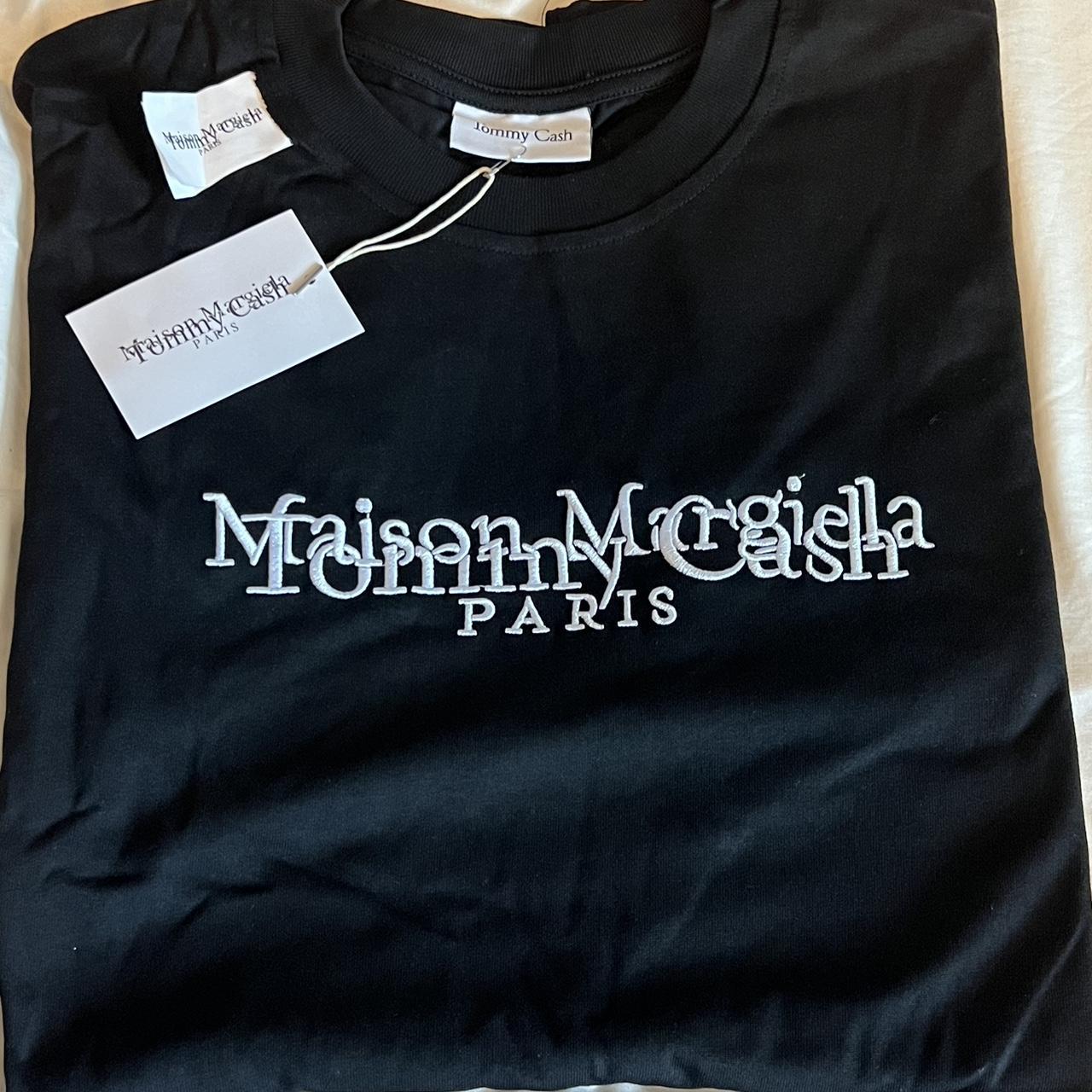 Tommy Cash x Maison Margiela T-shirt Black Men's... - Depop