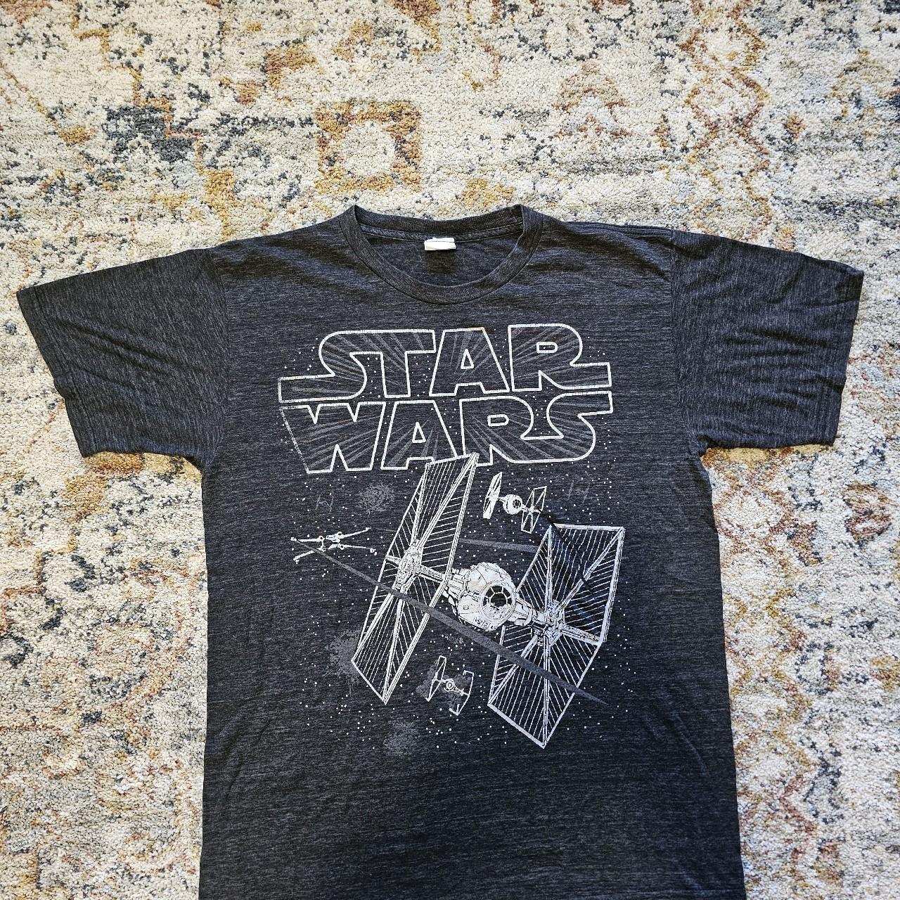 Vintage Official Star Wars Tie Fighter T-Shirt - Depop