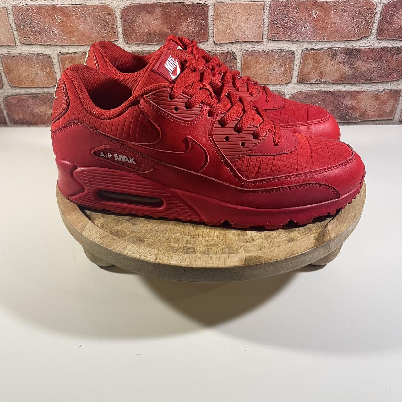 mens all red nike air max