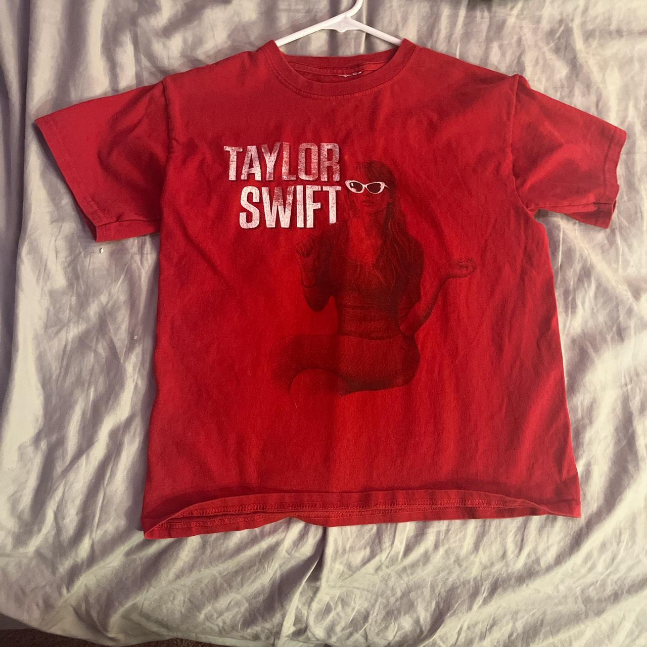 small vintage taylor swift shirt, thrifted, message... - Depop