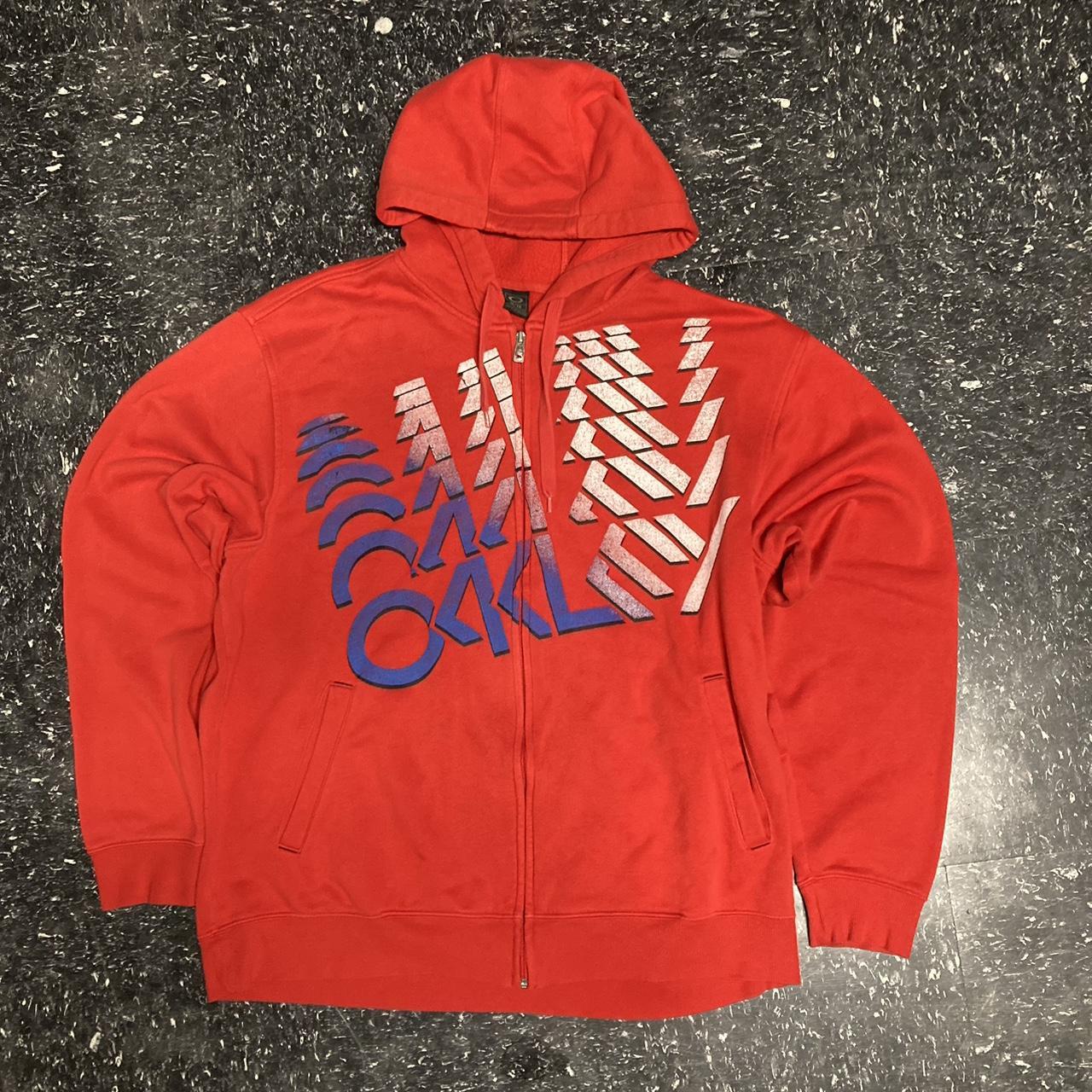 Y2K Skater Oakley Hoodie Sweatshirt XL, Super 2000s...