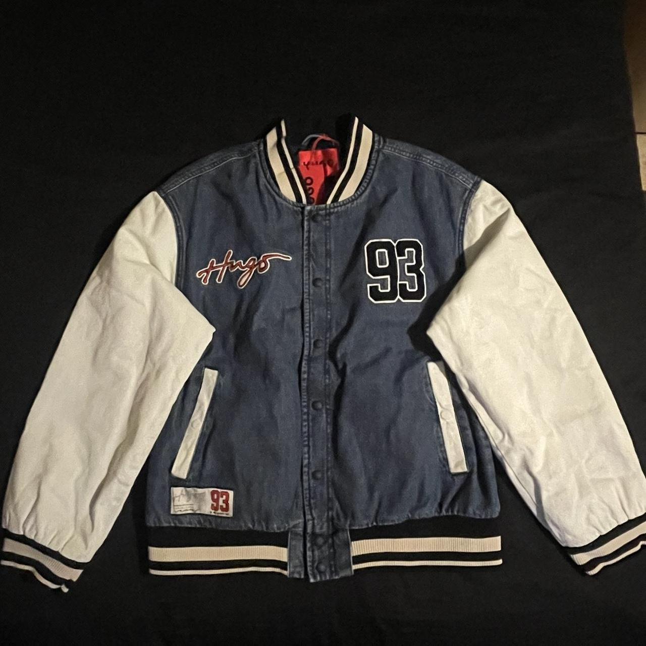 Hugo boss baseball discount jacket