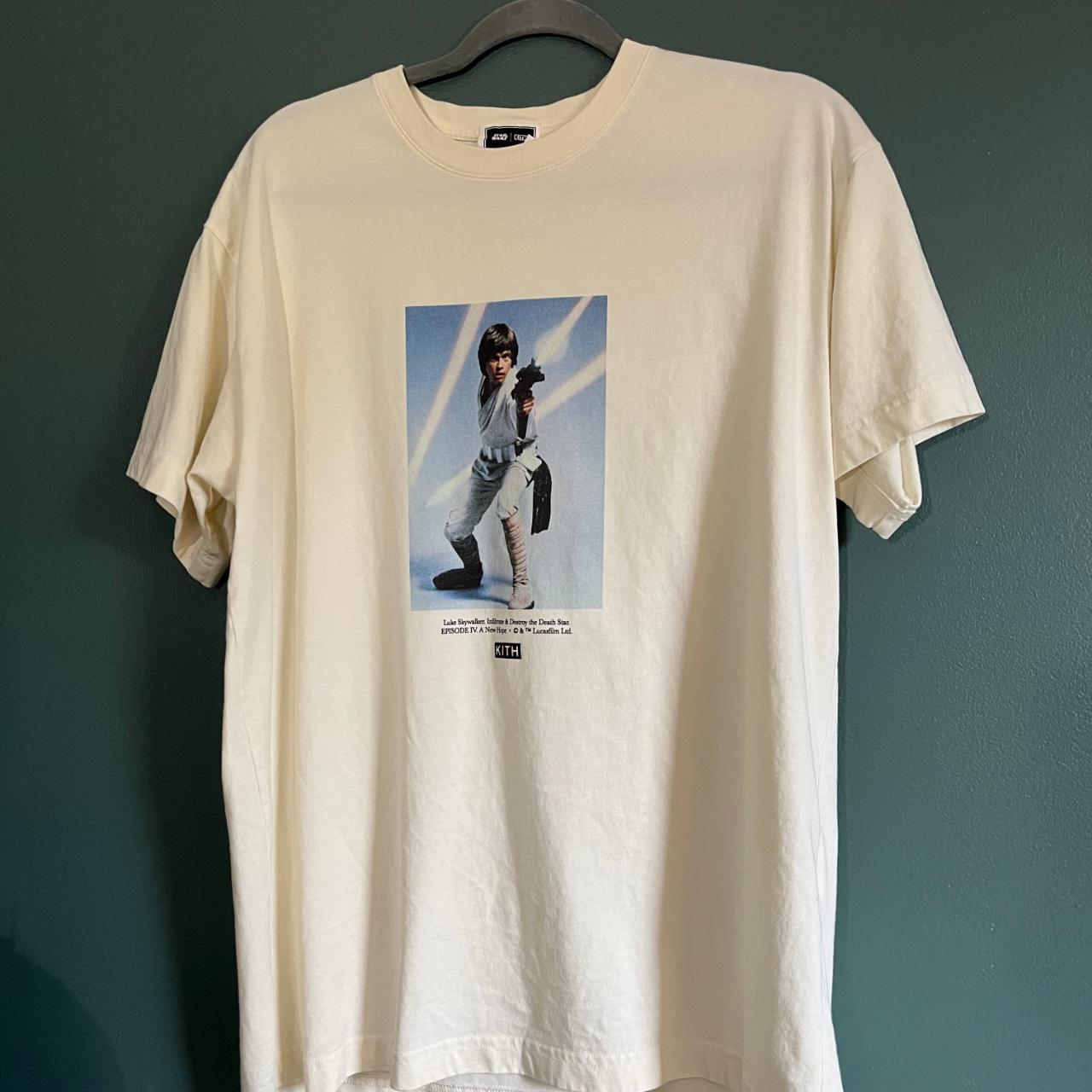 KITH x Star Wars Luke Skywalker T-shirt Like new - Depop