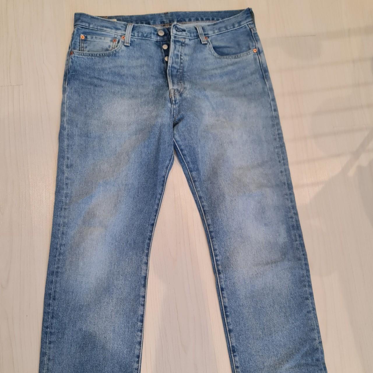 Levis 501 button top fly bootcut