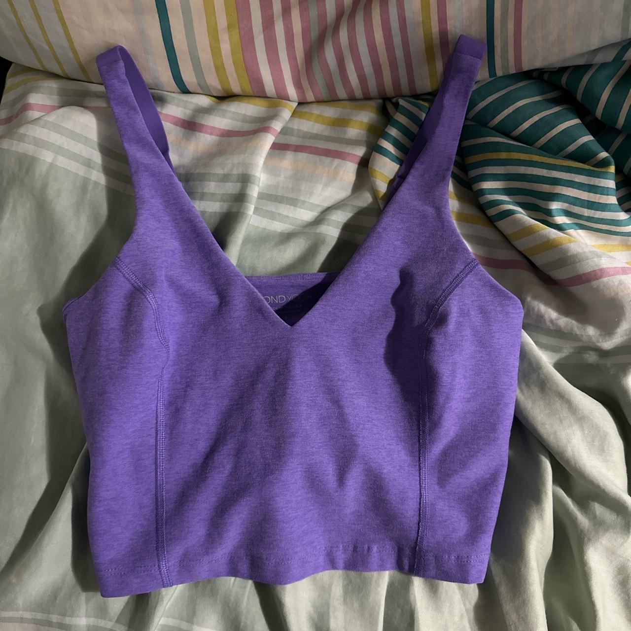 ALO Yoga Bras Bundle Purple bra is size small and - Depop