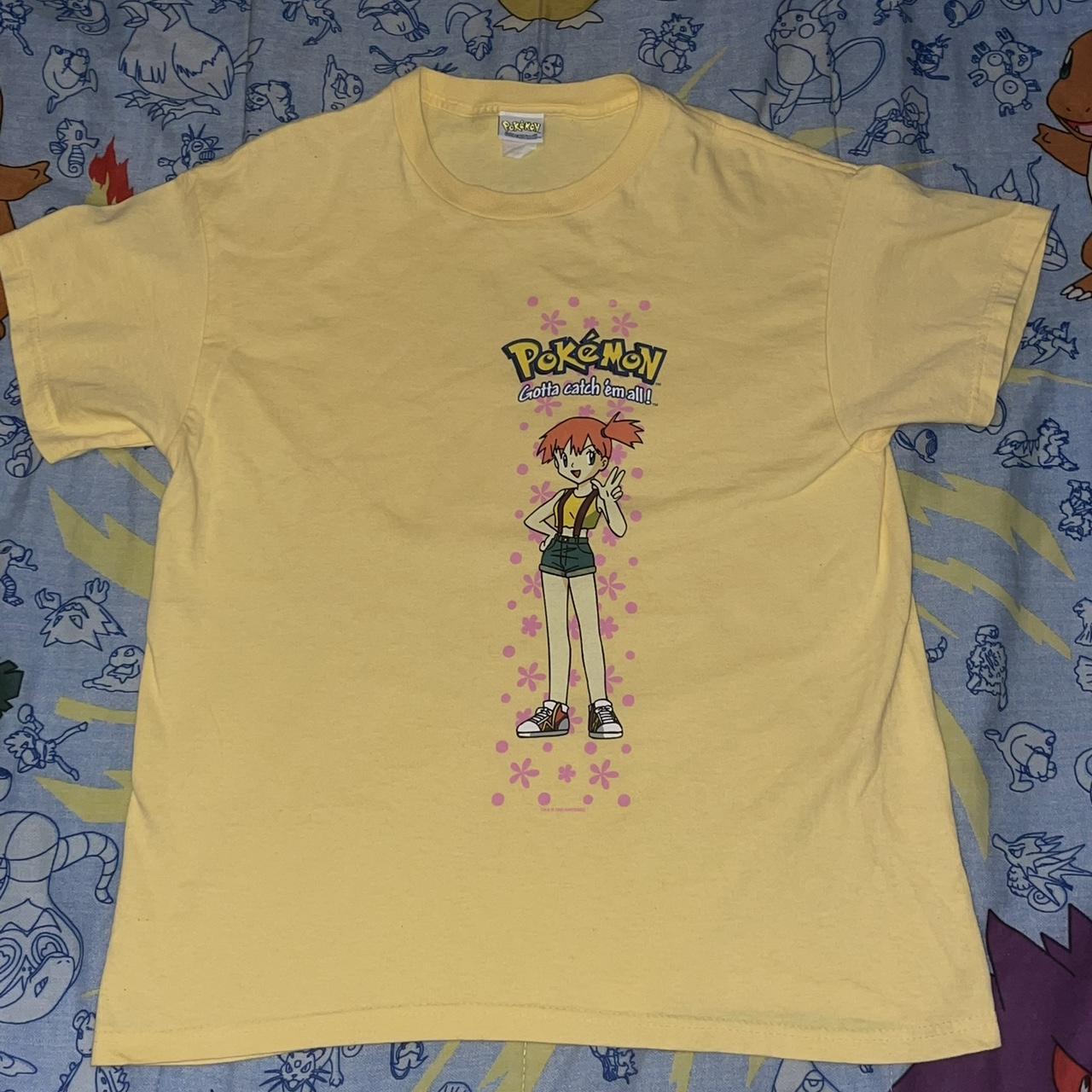 1999 Pokemon MISTY Shirt Nintendo 90s cartoon | Depop