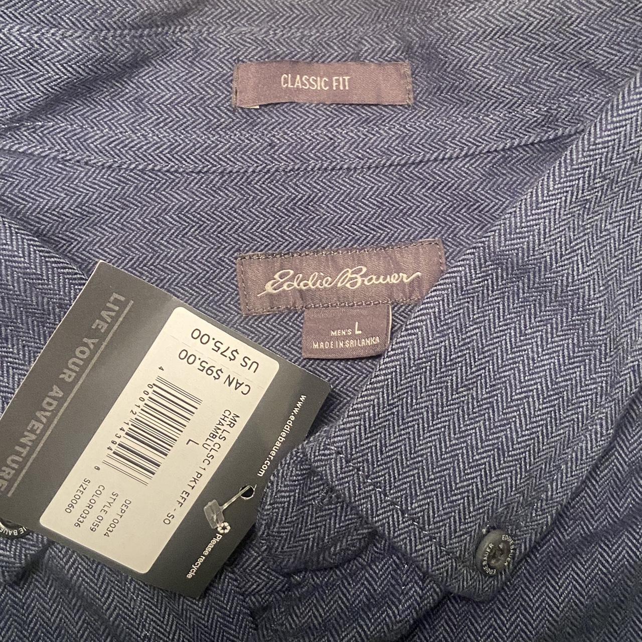 Eddie Bauer button up shirt men’s L. Upgrade your... - Depop