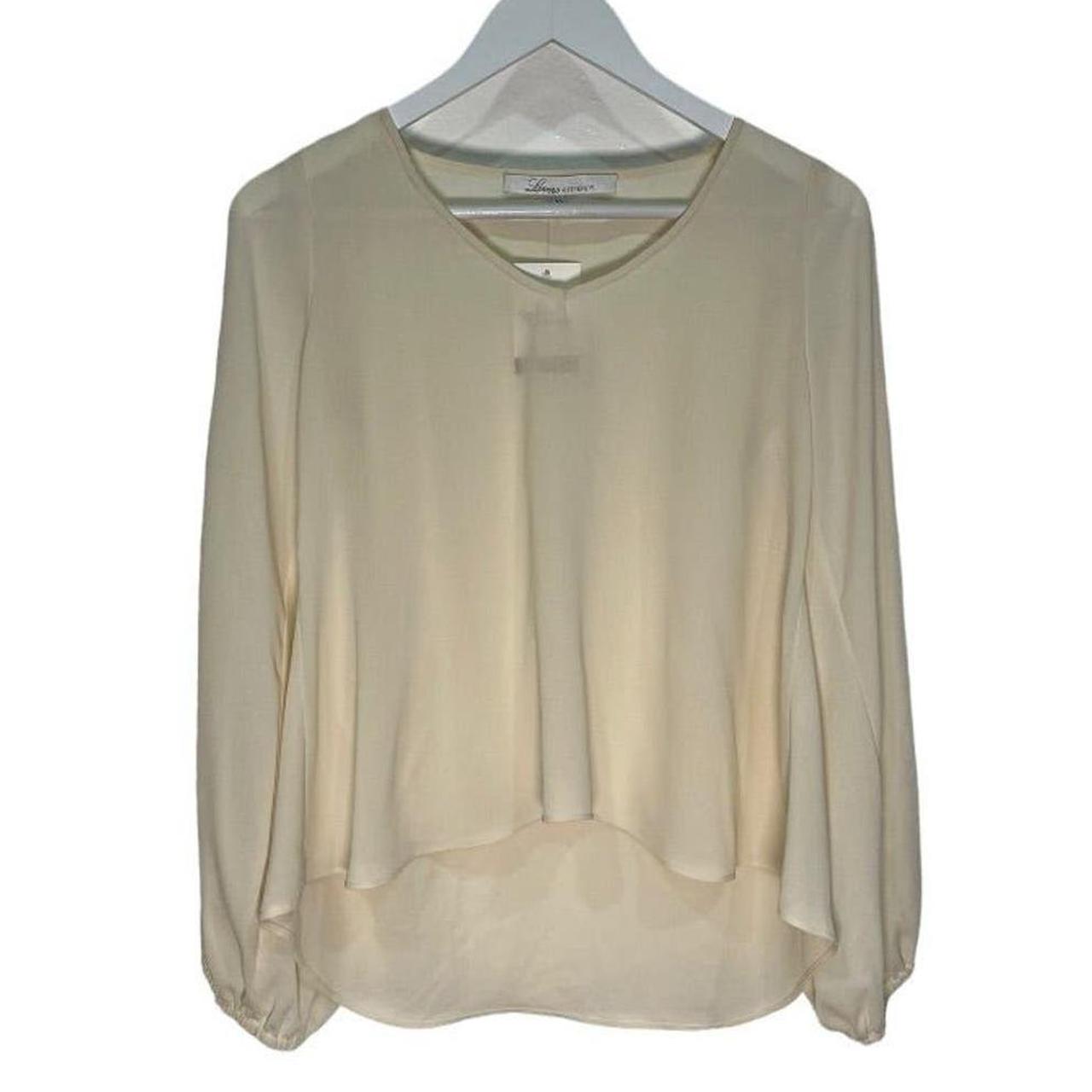 Store Lovers and Friends Sheer Sweater in Cream