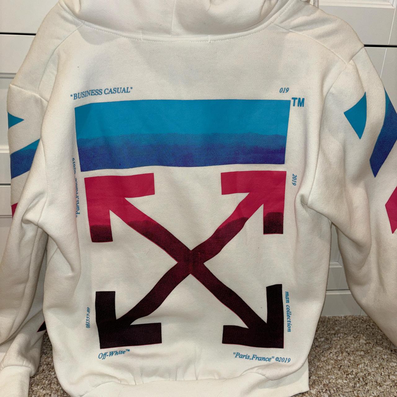 Authentic 2019 Off-White White Diagonal