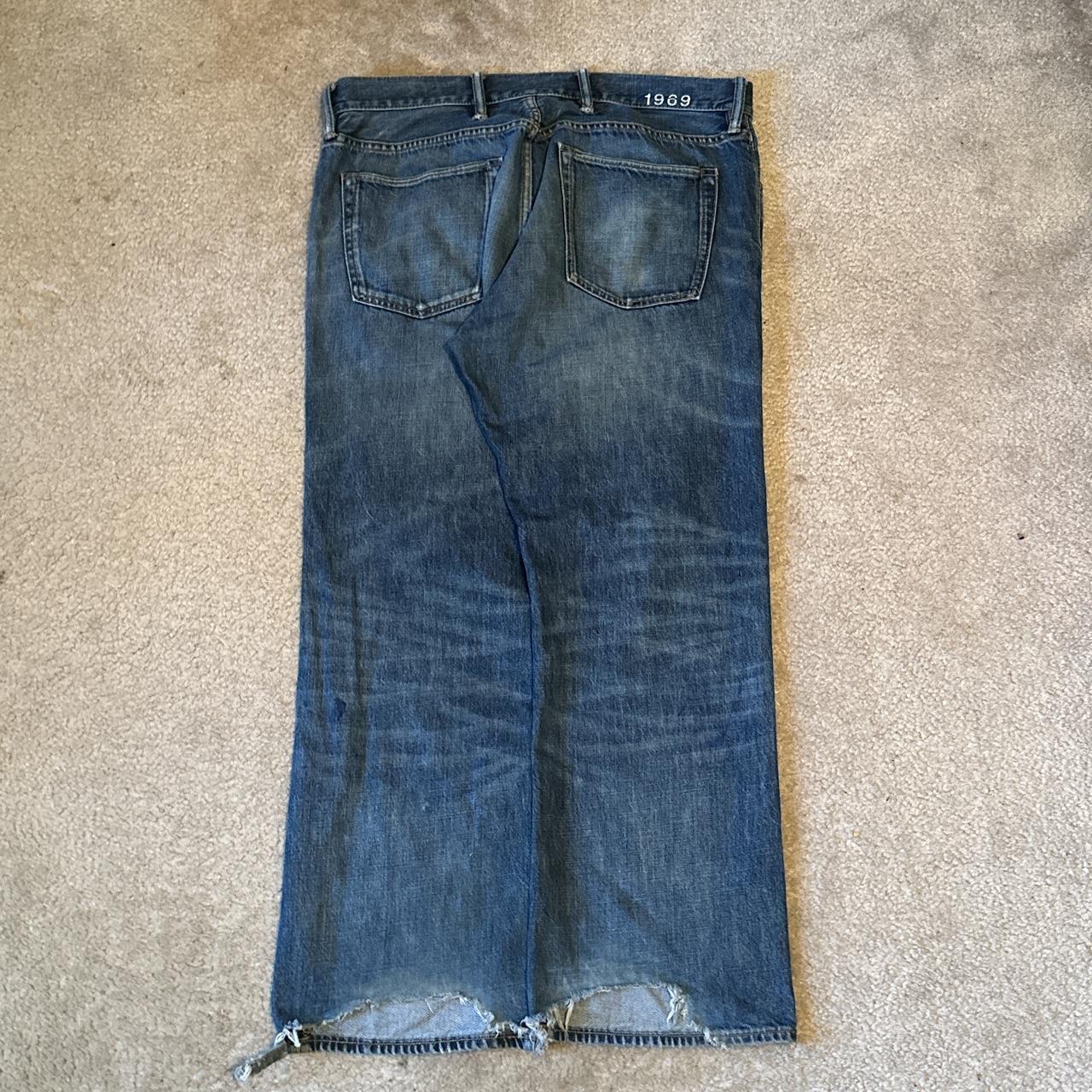 BAGGY GAP 1969 JEANS Size: 36x30 SUPER BAGGY 10... - Depop