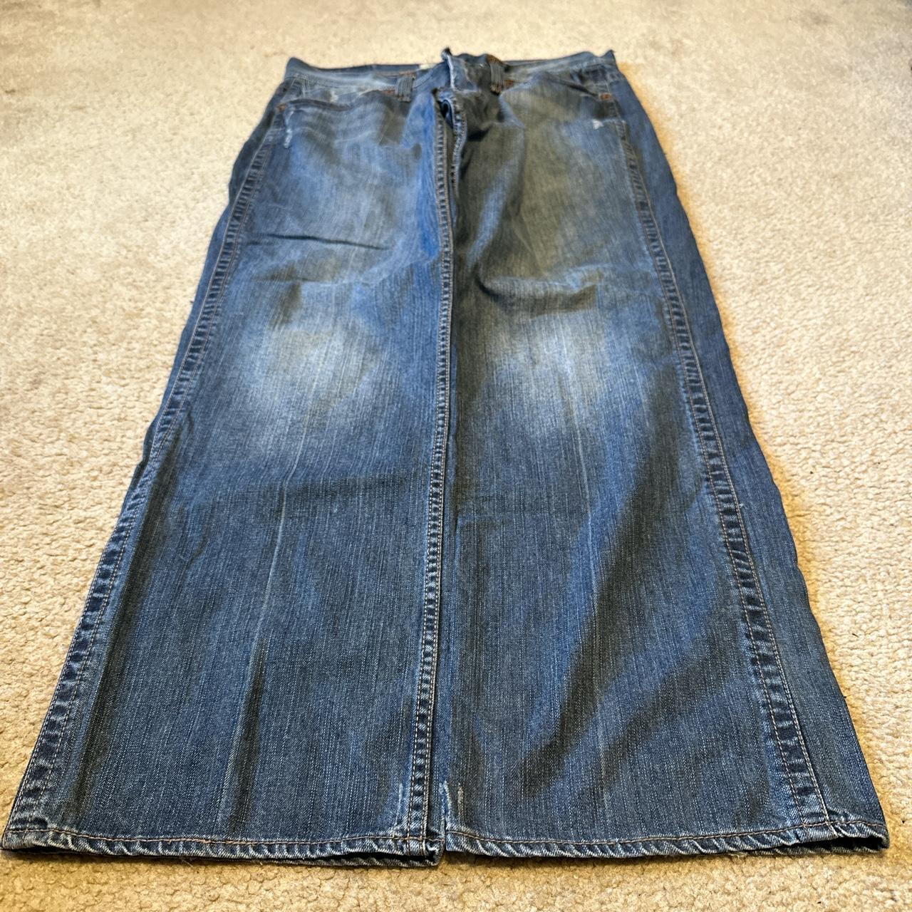 vintage y2k baggy jeans brand: arizona size:... - Depop