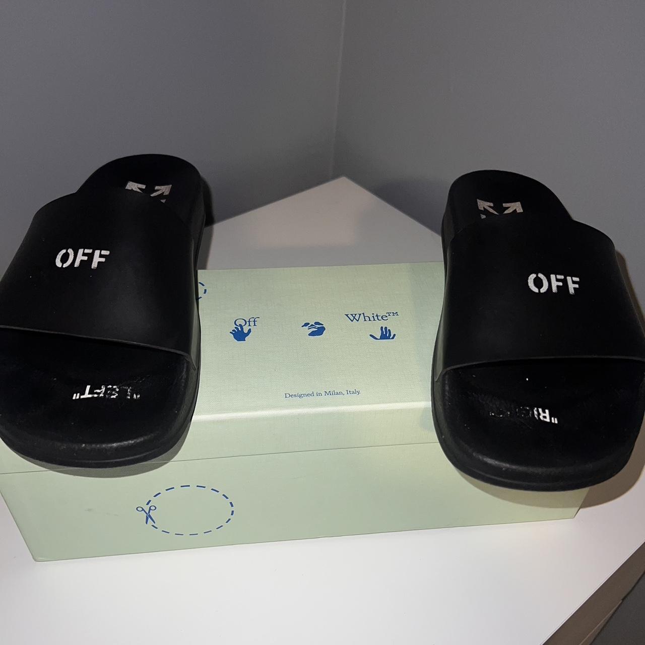 adidas off white sandals