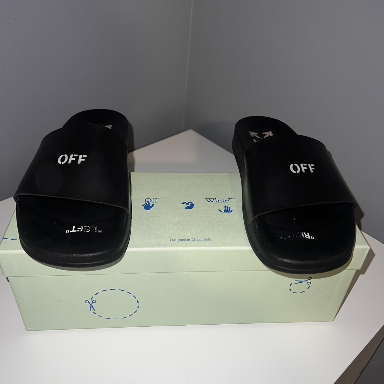 adidas off white sandals