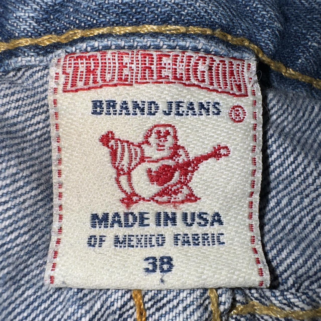 Rare true religion flared jeans Size 38x34 Super... - Depop
