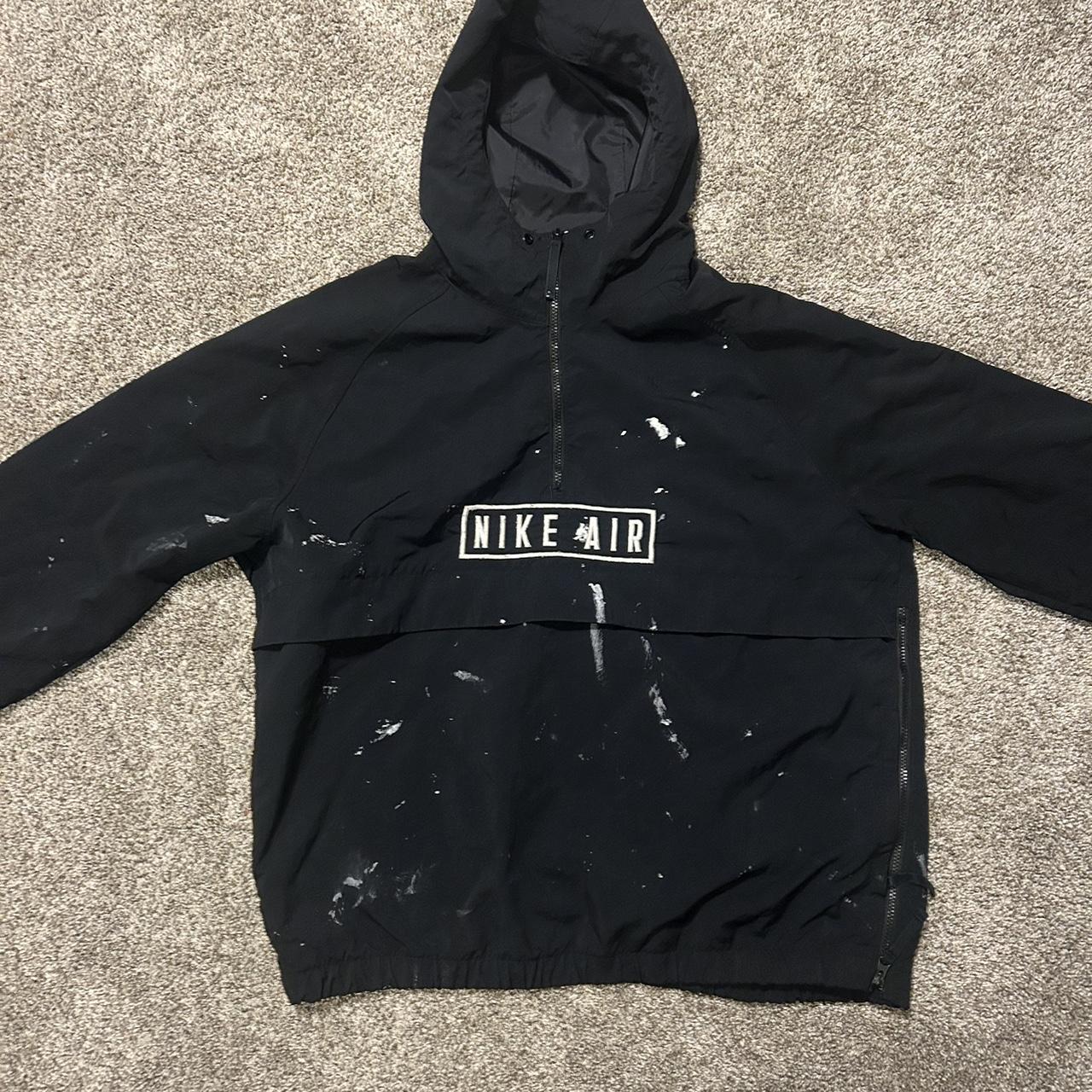 nike air half zip woven jacket