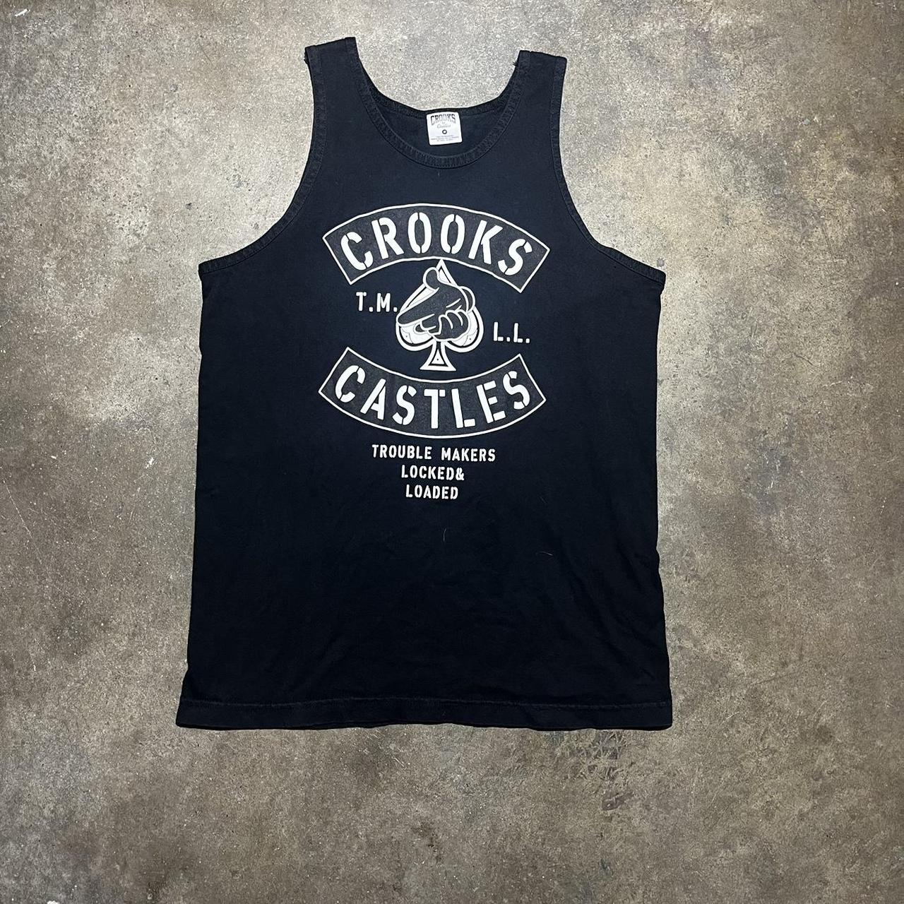 Crooks and castles tank top hotsell