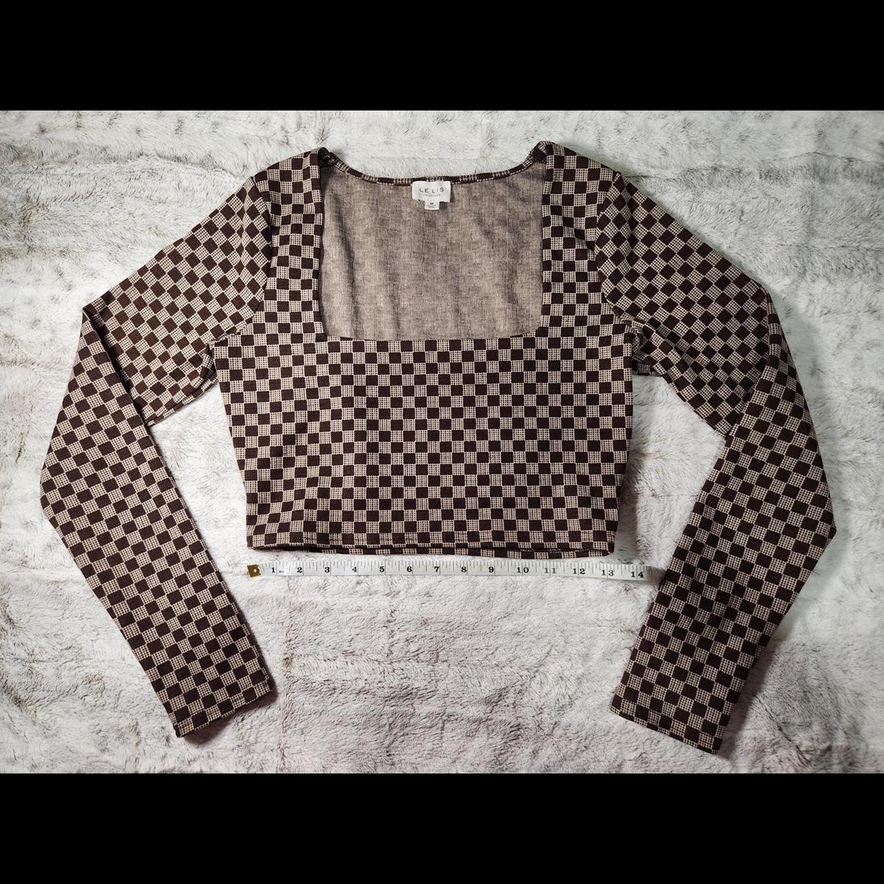 Source Unknown Women's Crop top - Brown/Tan - M –… - image 1