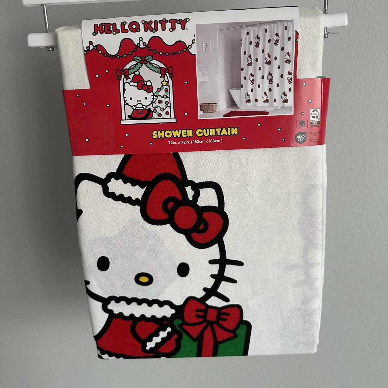 Cute hello kitty shower curtain 🌲 ️ get before gone🎀... Depop