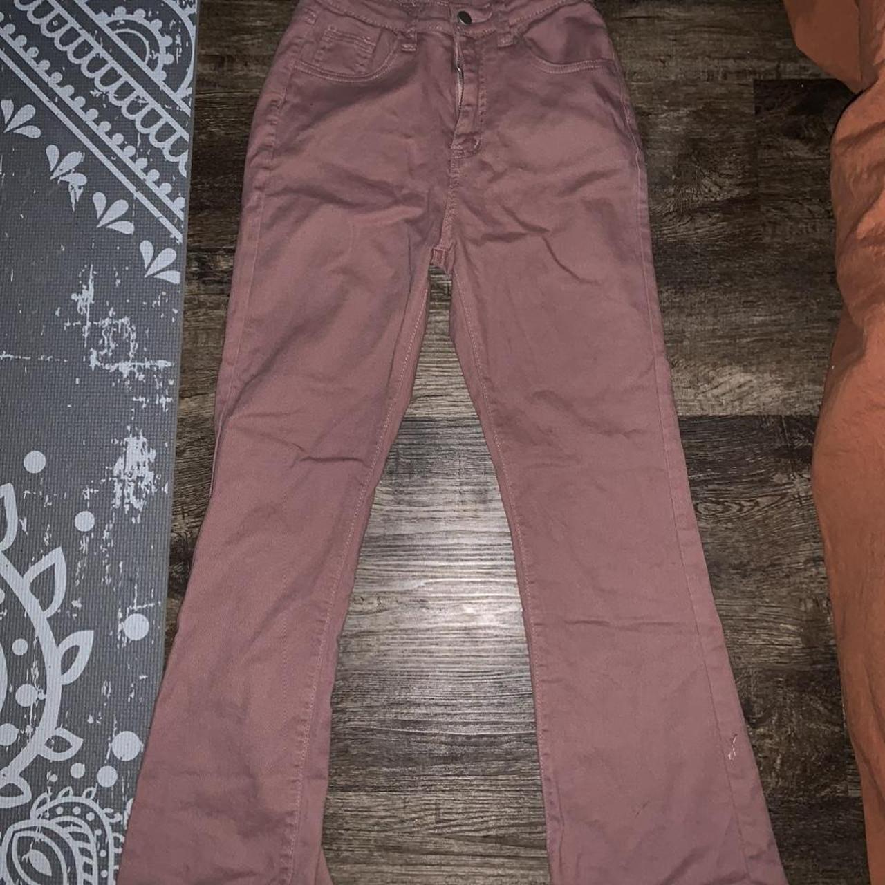 Cotton On Wine Pull On Flare Pants NWT! New with - Depop