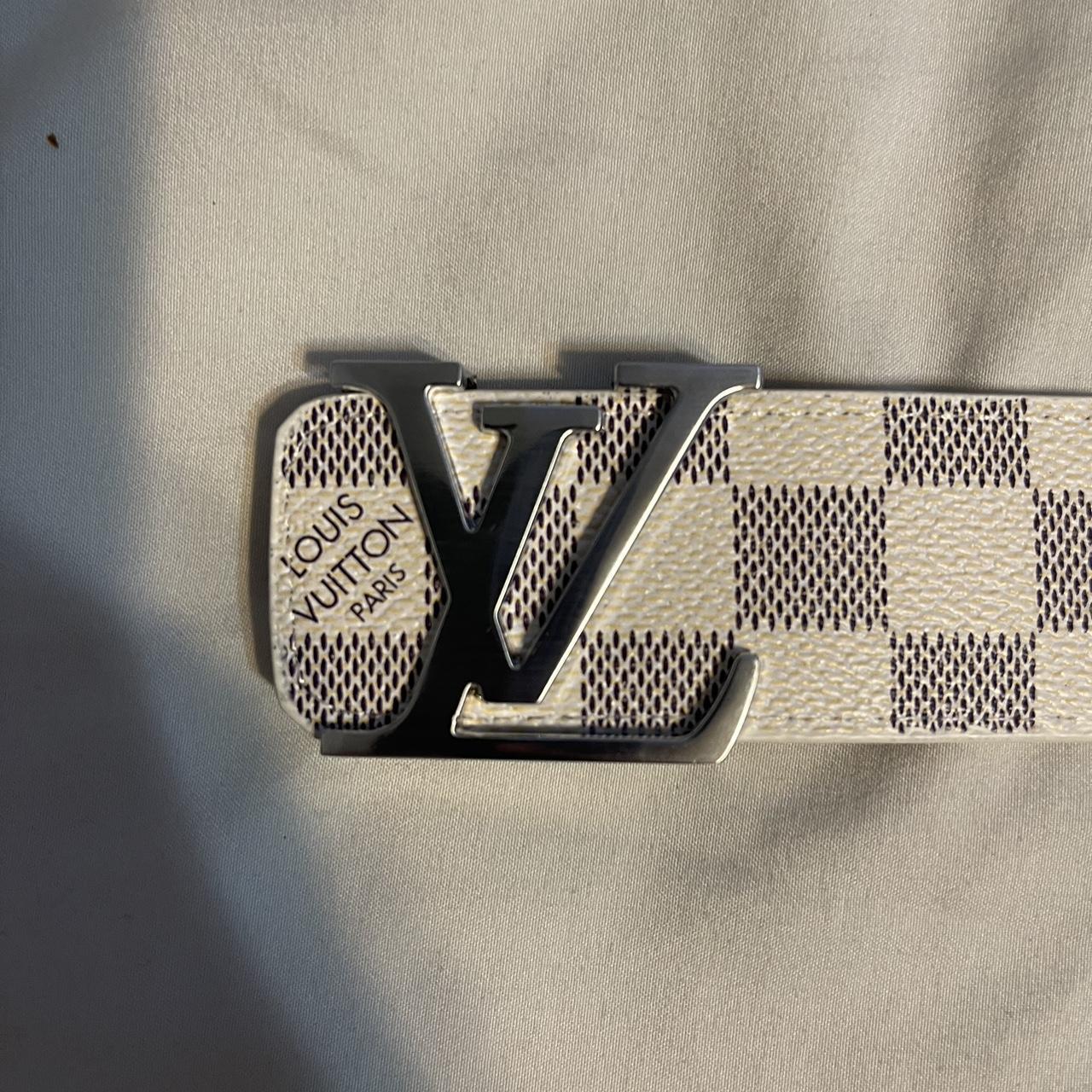Louis Vuitton White Belt