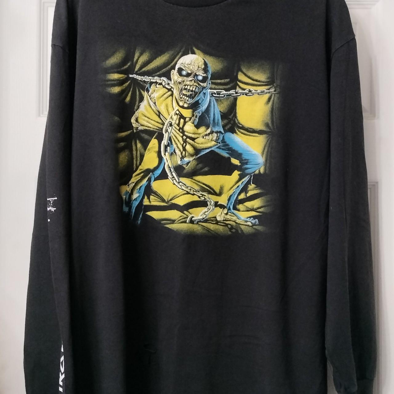 Iron maiden x zero skateboards long sleeve... Depop