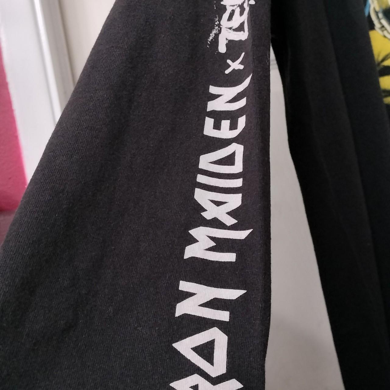 Iron maiden x zero skateboards long sleeve... Depop