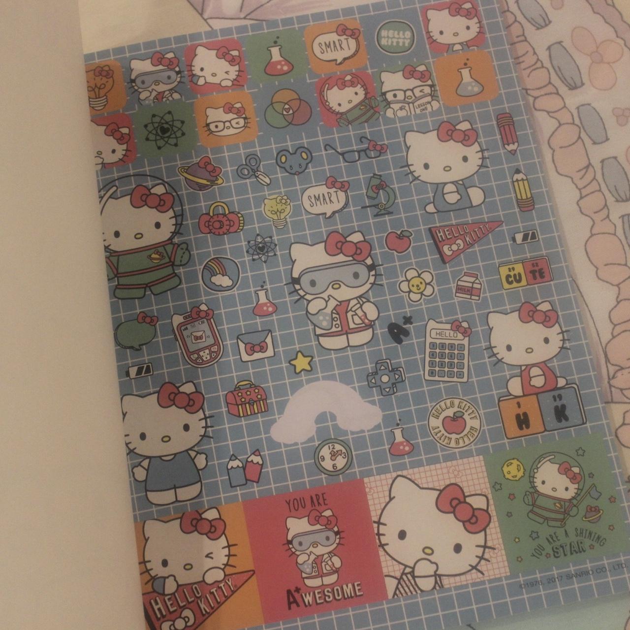 Hello Kitty coloring book winter theme brand new - Depop