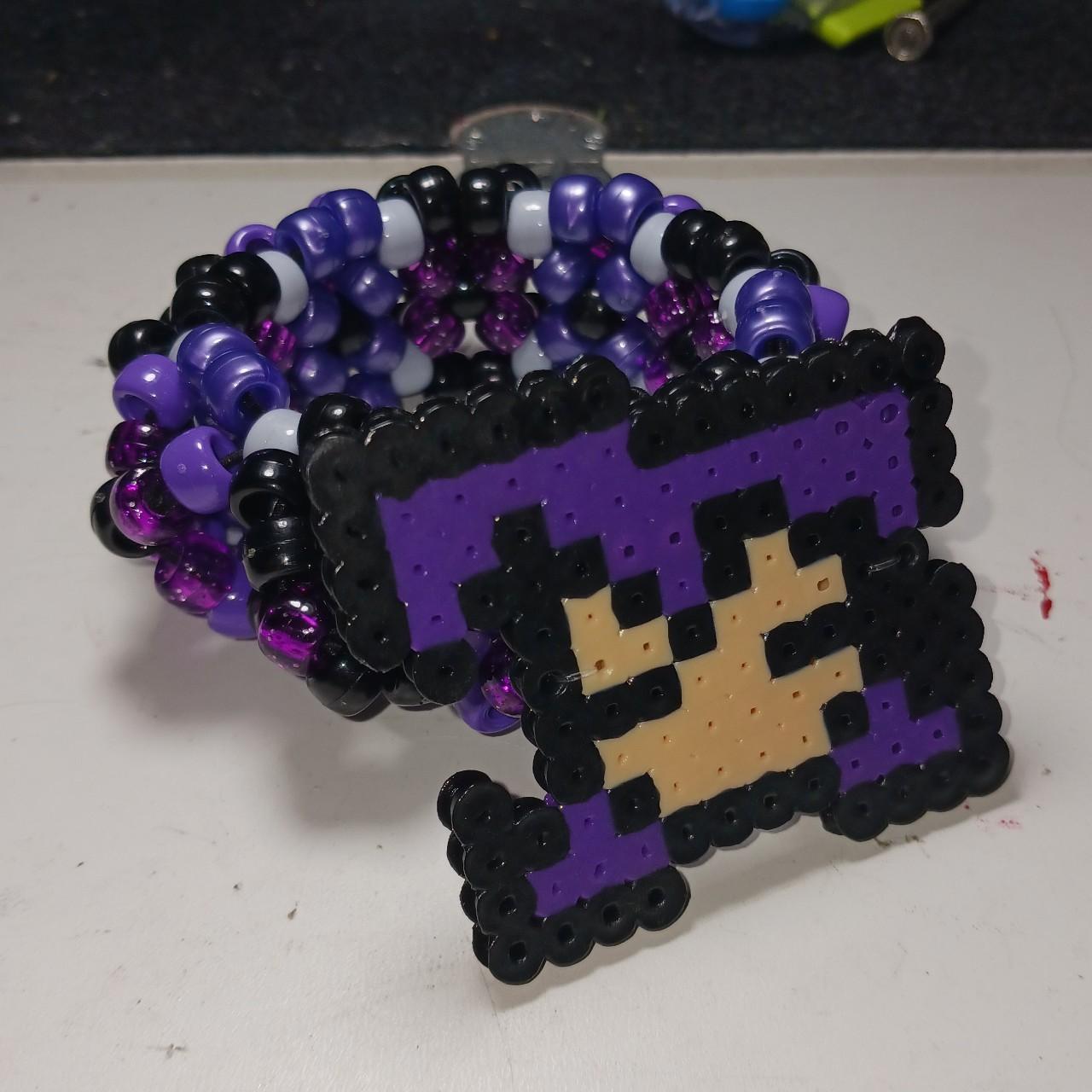 Invader zim gaz perler Kandi cuff 7 inches | Depop