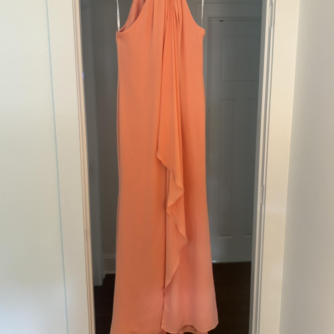 Calvin klein peach dress best sale