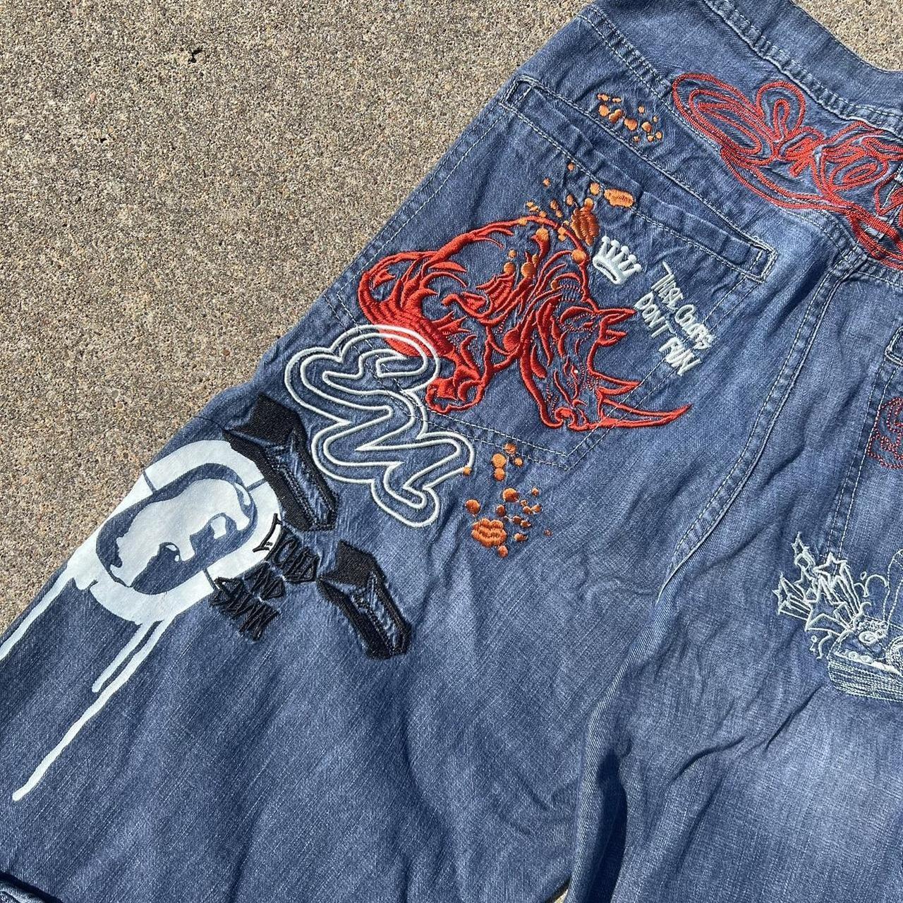ヴィンテージ✨ECKO UNLT【BAGGY-FIT】刺繍 デニム✨アメカジ Other Designers Archival Clothing - Ecko unltd baggy fit