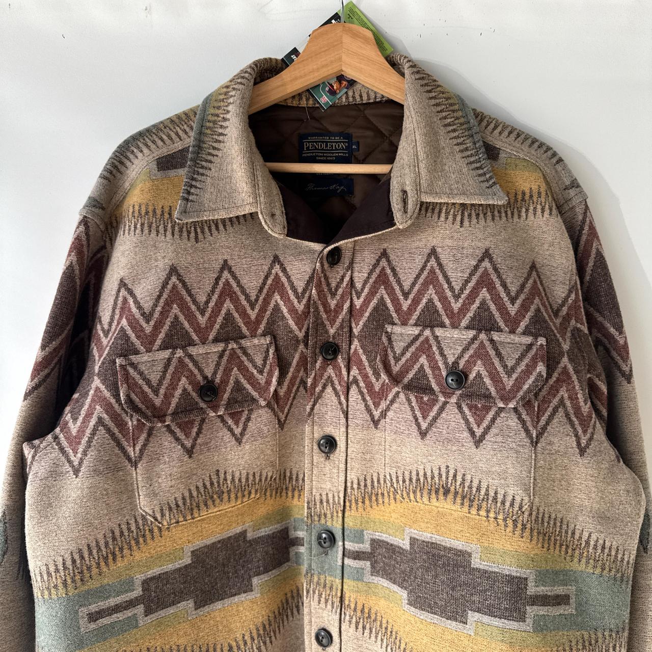 Pendleton Men's Shacket Jacket - Multi/Brown - XL… - image 1