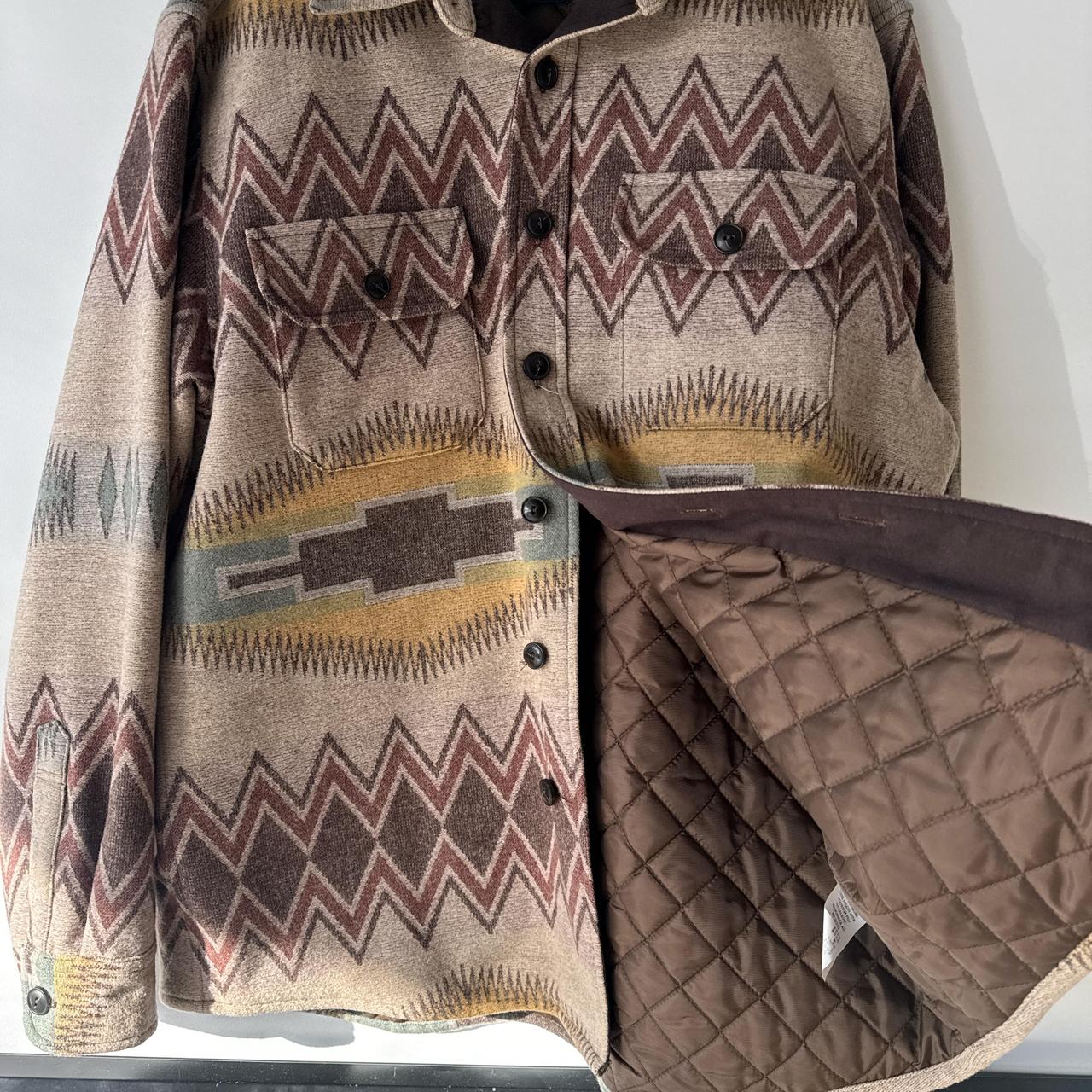 Pendleton Men's Shacket Jacket - Multi/Brown - XL… - image 4